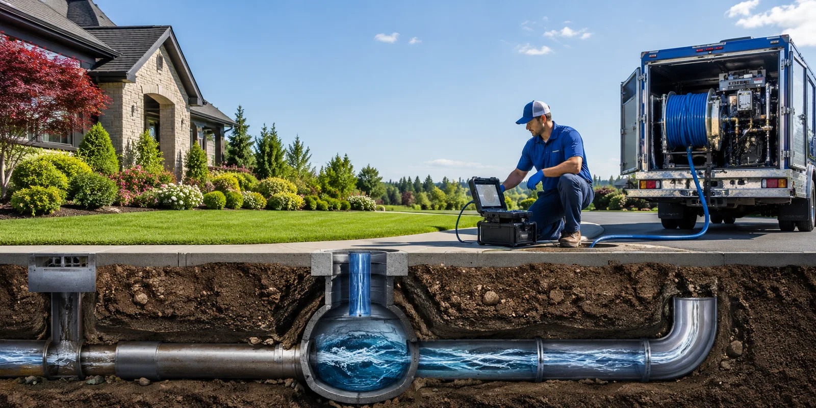 Drainage restoration information for South Range, MI